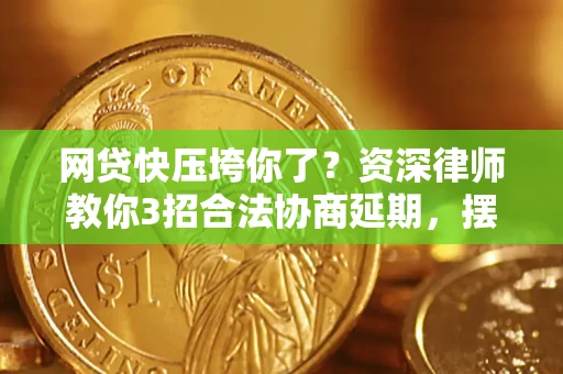 武汉网贷快压垮你了？资深律师教你3招合法协商延期，摆脱暴力催收！