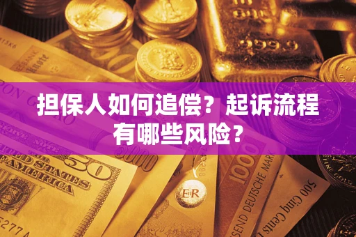 武汉担保人如何追偿？起诉流程有哪些风险？